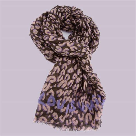 louis vuitton replica scarf leopard|louis vuitton scarf leopard print.